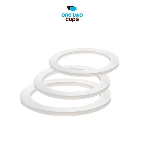 One Two Cups Karet Silikon Moka Pot Teko Kopi Seal Gasket 10 PCS - Z20-10 - 9 Cup