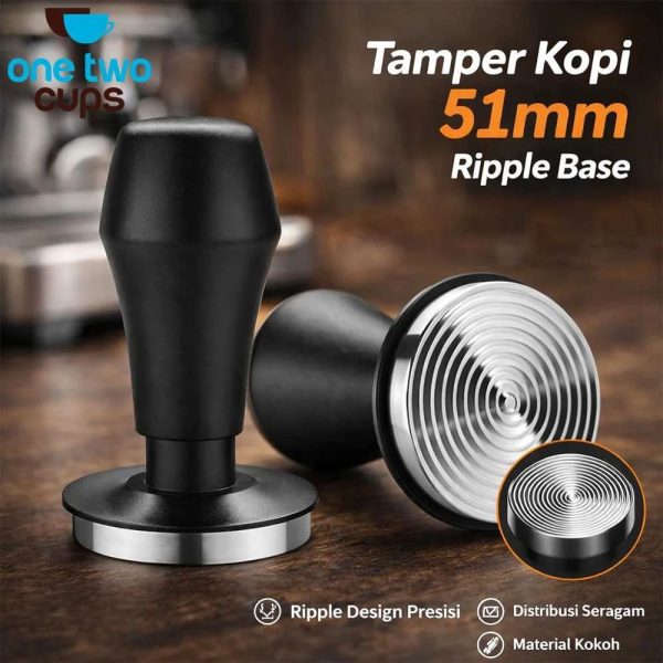ginee_20260930144125610_9210058225.jpeg One Two Cups Tamper Kopi Espresso Pressure Spring Ripple Base - JN-24