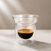 One Two Cups Gelas Kaca Aesthetic Kopi Espresso Double Wall Glass - SN510 - 180ml