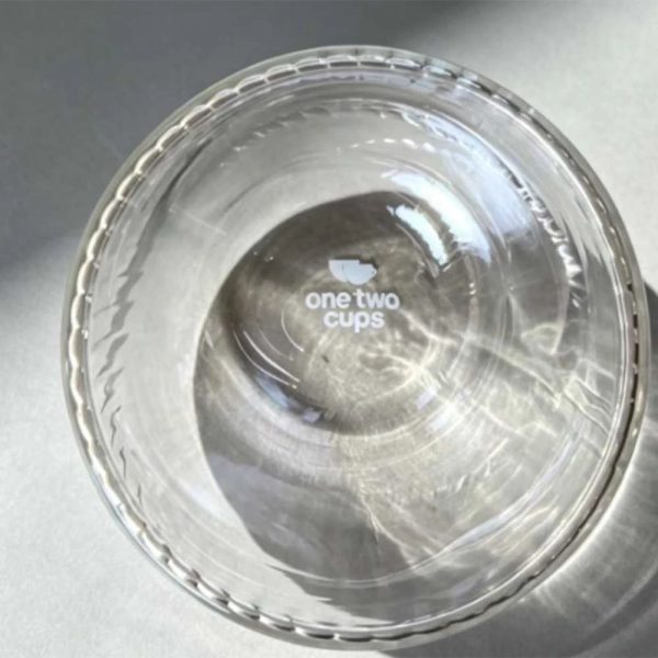 ginee_20260930144647169_8342962461.jpeg One Two Cups Gelas Kaca Aesthetic Kopi Double Wall Glass 250 ml - KT015 - Motif Fine Stripe