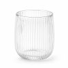 ginee_20260930144647296_2986423092.jpeg One Two Cups Gelas Kaca Aesthetic Kopi Double Wall Glass 250 ml - KT015 - Motif Fine Stripe