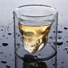 One Two Cups Gelas Whisky Cocktail Double Wall Skull Rock Glass 150ml - SG-02