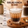 ginee_20260930145357573_0937981603.jpeg One Two Cups Gelas Kaca Aesthetic Kopi Espresso Latte Bomber Glass - SN502 - Amber