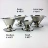 ginee_20260930150057874_9496062156.jpeg One Two Cups Saringan Kopi Stainless Filter V60 Double Layer Small - FS-40S