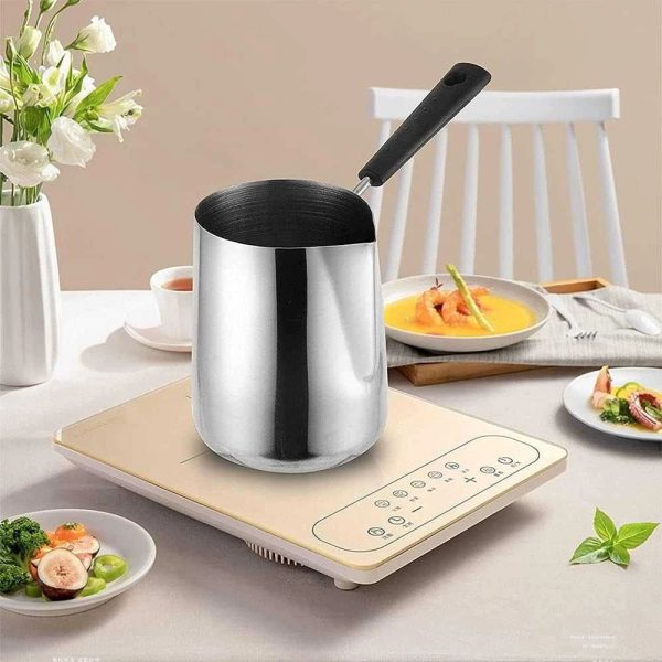 ginee_20260930151810885_1815277793.jpeg One Two Cups Gelas Jug Melted Butter Pot Stainless Steel Long Handle - S07 - 900ml