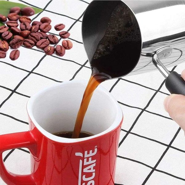 ginee_20260930151811014_6823016778.jpeg One Two Cups Gelas Jug Melted Butter Pot Stainless Steel Long Handle - S07 - 900ml