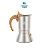 One Two Cups Moka Pot Teko Kopi Espresso Coffee Maker Stovetop 3 Cups 150ml - Z75