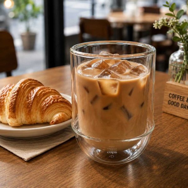 ginee_20260930152223254_2150432235.jpeg One Two Cups Gelas Kaca Aesthetic Kopi Teh Double Wall Glass - PLY1710