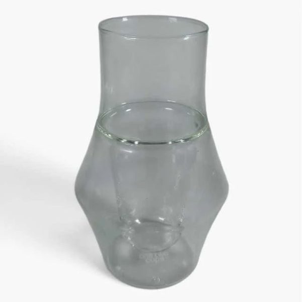 ginee_20260930154718011_2258500850.jpeg One Two Cups Gelas Kaca Aesthetic Kopi Double Wall Glass 260ml - SN530