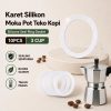 One Two Cups Karet Silikon Moka Pot Teko Kopi Seal Gasket 10 PCS 3 Cup - Z20-10