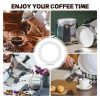 One Two Cups Karet Silikon Moka Pot Teko Kopi Seal Gasket 10 PCS 3 Cup - Z20-10