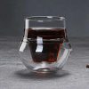 ginee_20260930154831688_9742455889.jpeg One Two Cups Gelas Kaca Aesthetic Kopi Double Wall Glass 100ml - SN520