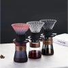 One Two Cups Coffee Server Chemex Drip Pour Over Teko Pitcher 500ml - L1 - Transparant