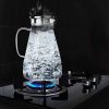 One Two Cups Teko Pitcher Kaca Borosilikat Tahan Panas Water Jug 1.8L - SL335