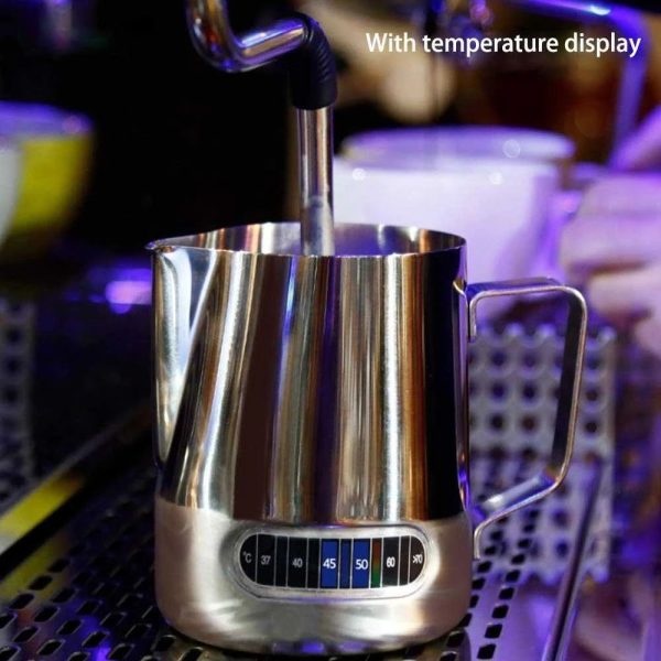 One Two Cups Milk Jug Pitcher Susu Latte Art Stainless Steel 600ml - L-2016