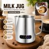 One Two Cups Milk Jug Pitcher Susu Latte Art Stainless Steel 600ml - L-2016