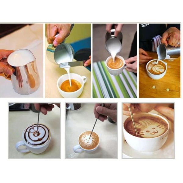 ginee_20260930162124156_9705733777.jpeg One Two Cups Milk Jug Pitcher Susu Latte Art Stainless Steel 304 600ml - DR-400