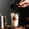 ginee_20260930162144449_9114479361.jpeg One Two Cups Gelas Kaca Aesthetic Kopi Espresso Double Wall Glass - SN510 - 280ml