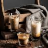 ginee_20260930162144940_4695171335.jpeg One Two Cups Gelas Kaca Aesthetic Kopi Espresso Double Wall Glass - SN510 - 280ml