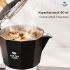 One Two Cups Moka Pot Teko Kopi Espresso Maker Stovetop Induksi - PL-315