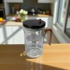 One Two Cups Teko Teh Kaca Tahan Panas One Click Filter Magnet Teapot - TR-68 - 600ml
