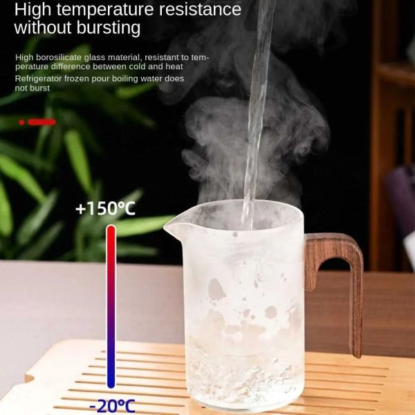 One Two Cups Teko Teh Kaca Tahan Panas One Click Filter Magnet Teapot - TR-68 - 600ml