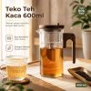 One Two Cups Teko Teh Kaca Tahan Panas One Click Filter Magnet Teapot - TR-68 - 600ml