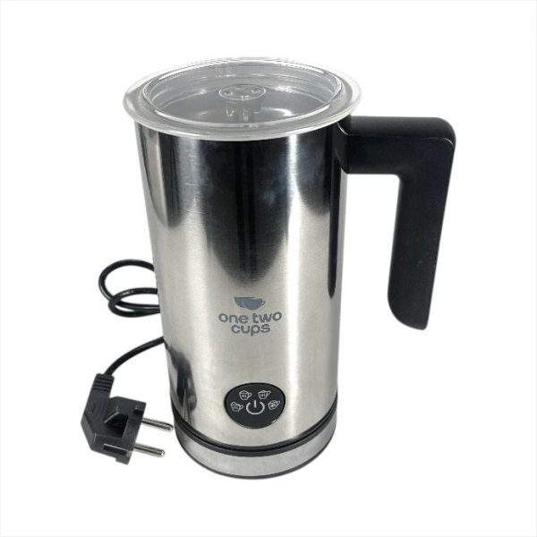 ginee_20260930162438494_6264315877.jpeg One Two Cups Teko Pembuat Buih Susu Elektrik Milk Frother 500W 350ml - TM-5501