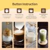 ginee_20260930162438824_9324680648.jpeg One Two Cups Teko Pembuat Buih Susu Elektrik Milk Frother 500W 350ml - TM-5501