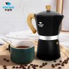One Two Cups Moka Pot Teko Kopi Espresso Maker Stovetop 6 Cup 300ml - LI20