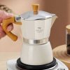 One Two Cups Moka Pot Teko Kopi Espresso Maker Gift Set 3 Cup 150ml - S07