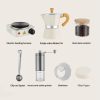 One Two Cups Moka Pot Teko Kopi Espresso Maker Gift Set 3 Cup 150ml - S07