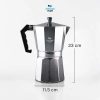 One Two Cups Moka Pot Teko Kopi Espresso Coffee Maker Stovetop - L10 - 12 Cup 600ml