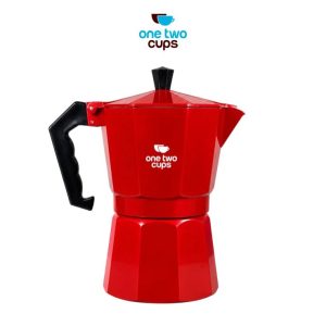 One Two Cups Moka Pot Teko Kopi Espresso Coffee Maker Stovetop Induksi - L55