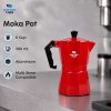 One Two Cups Moka Pot Teko Kopi Espresso Coffee Maker Stovetop Induksi - L55